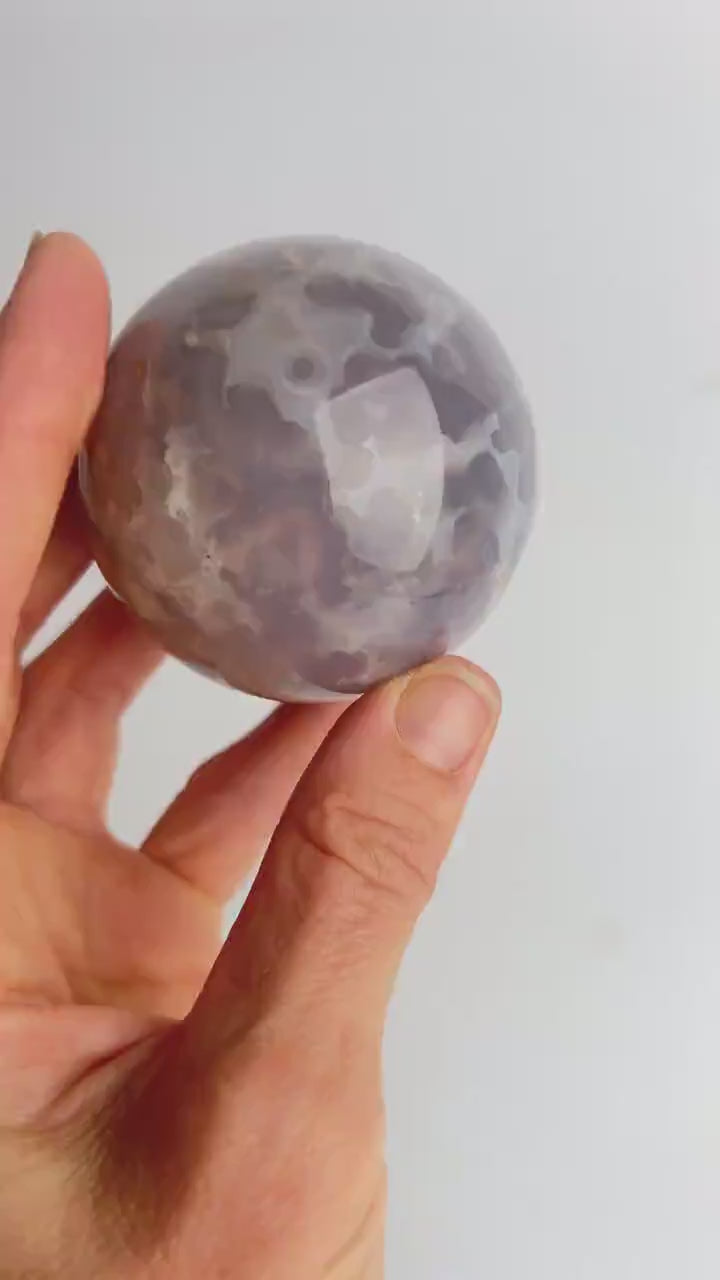 Old Stock Jelly Ocean Jasper Sphere / Vein 3-4