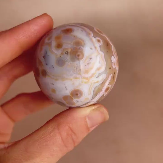 Ocean Jasper Sphere Old Stock Crystal Sphere | Vein 1-2