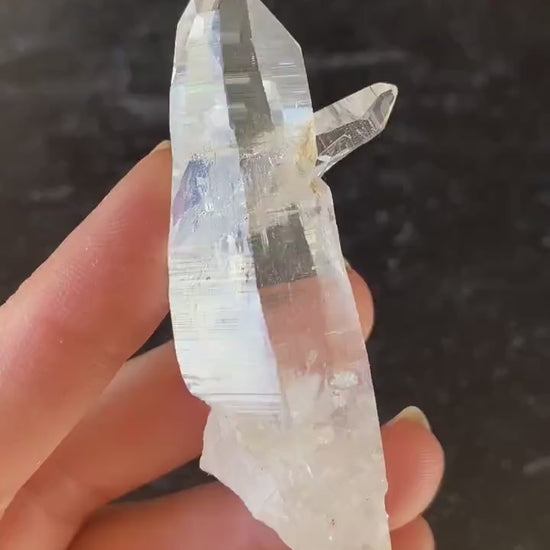 Colombian Lemurian Quartz Crystal Raw CL8