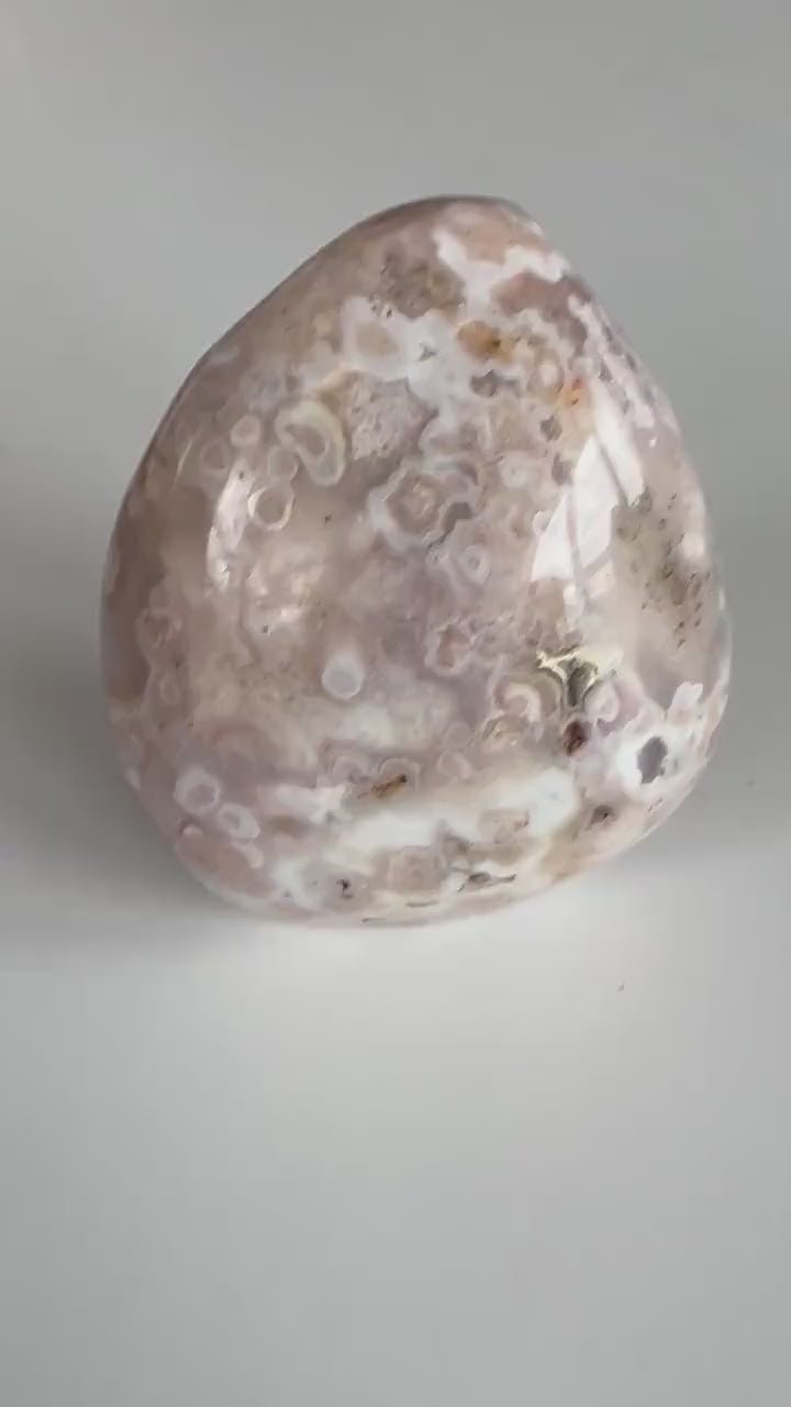 Flower Agate aka Sakura Agate Free Form Standing FAF5