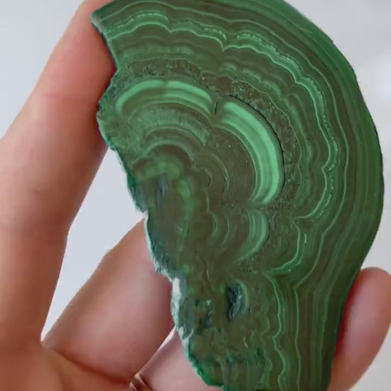 Polished Malachite Slab
