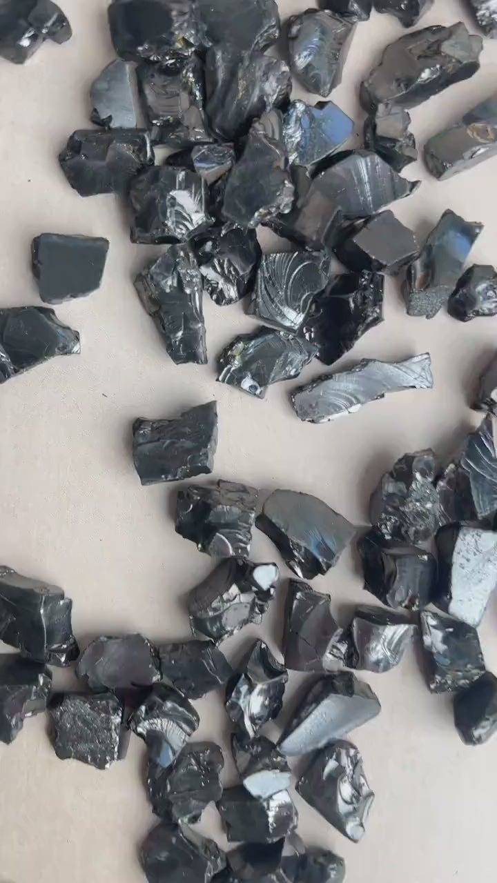 Noble Shungite: Authentic Elite Grade, 20 gram bag