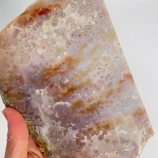 Ocean Jasper Jelly Orb Slab : Old Stock Vein 3-4