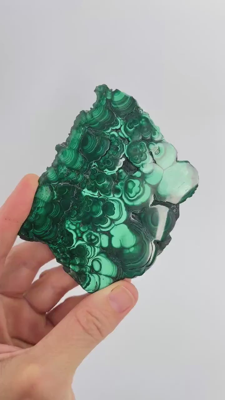 Polished Malachite Slab