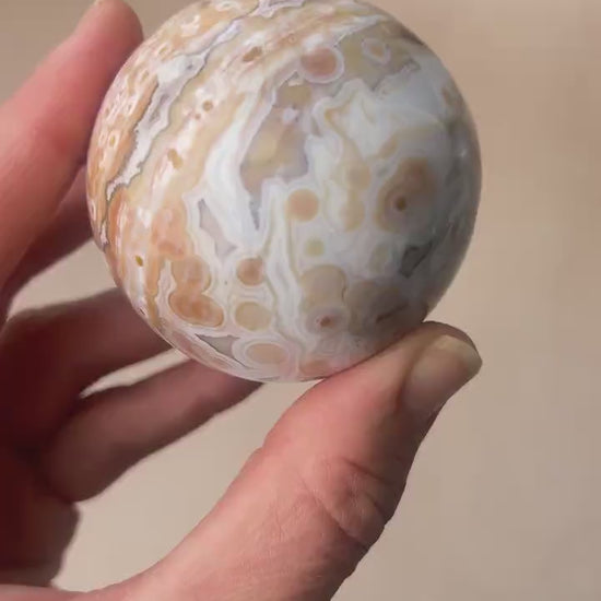 Ocean Jasper Sphere Old Stock Crystal Sphere | Vein 1-2